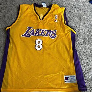 Kobe Bryant #8 LA Lakers Champion Jersey Size